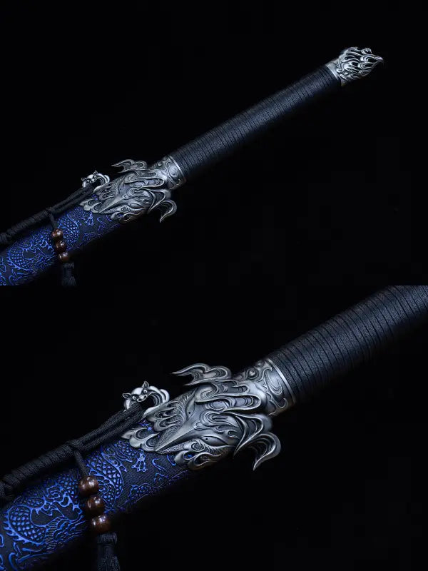 Blue Dragon Straight Sword (Manganese Steel)