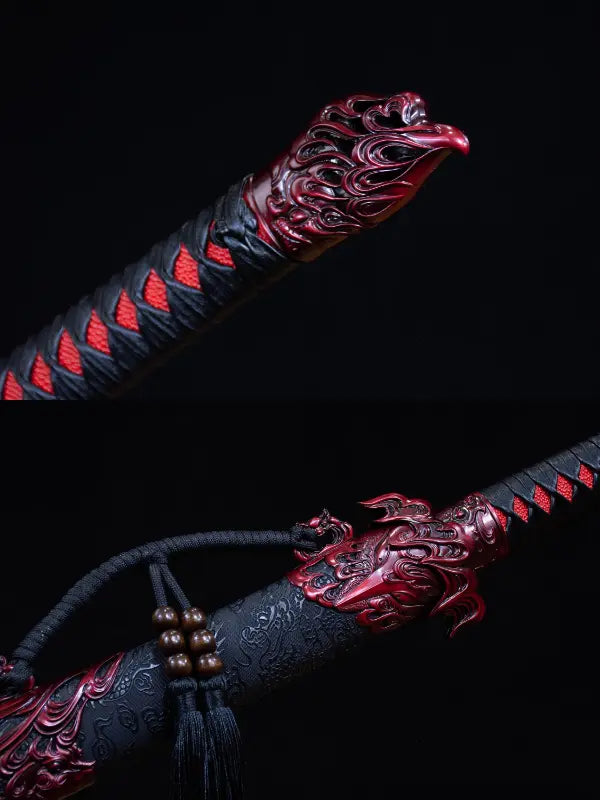 Red Dragon Sword (Manganese Steel)
