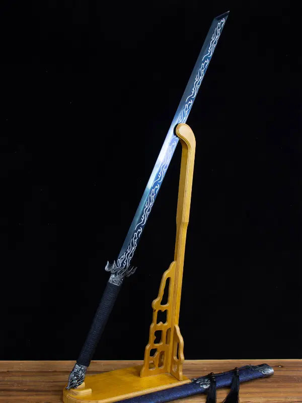 Blue Dragon Straight Sword (Manganese Steel)