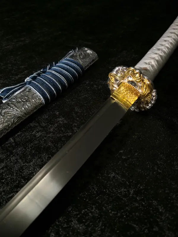 Frost Moon Katana (1060 Carbon Steel)